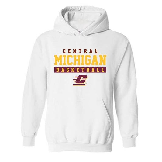 Central Michigan - NCAA Men's Basketball : Keenan Garner - Classic Fashion Shersey Hooded Sweatshirt-0
