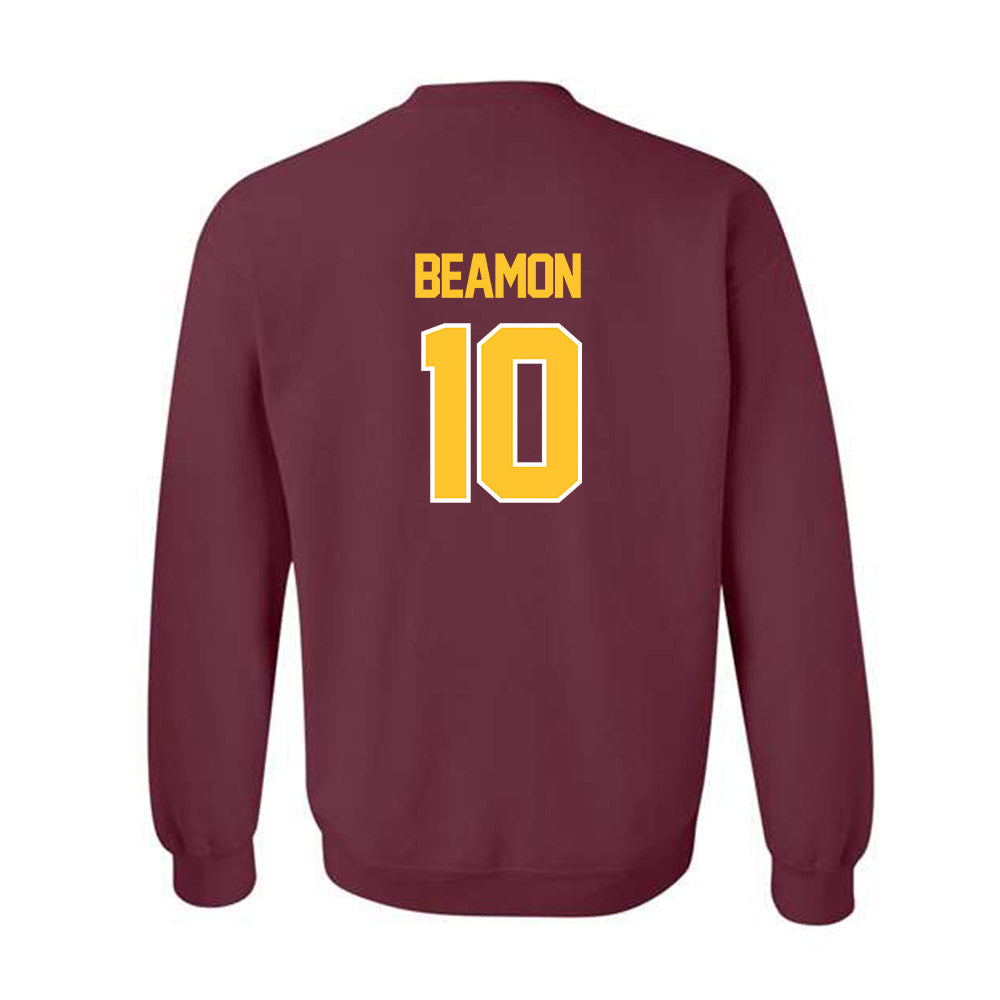 Central Michigan - NCAA Football : Marcus Beamon - Classic Shersey Crewneck Sweatshirt-1