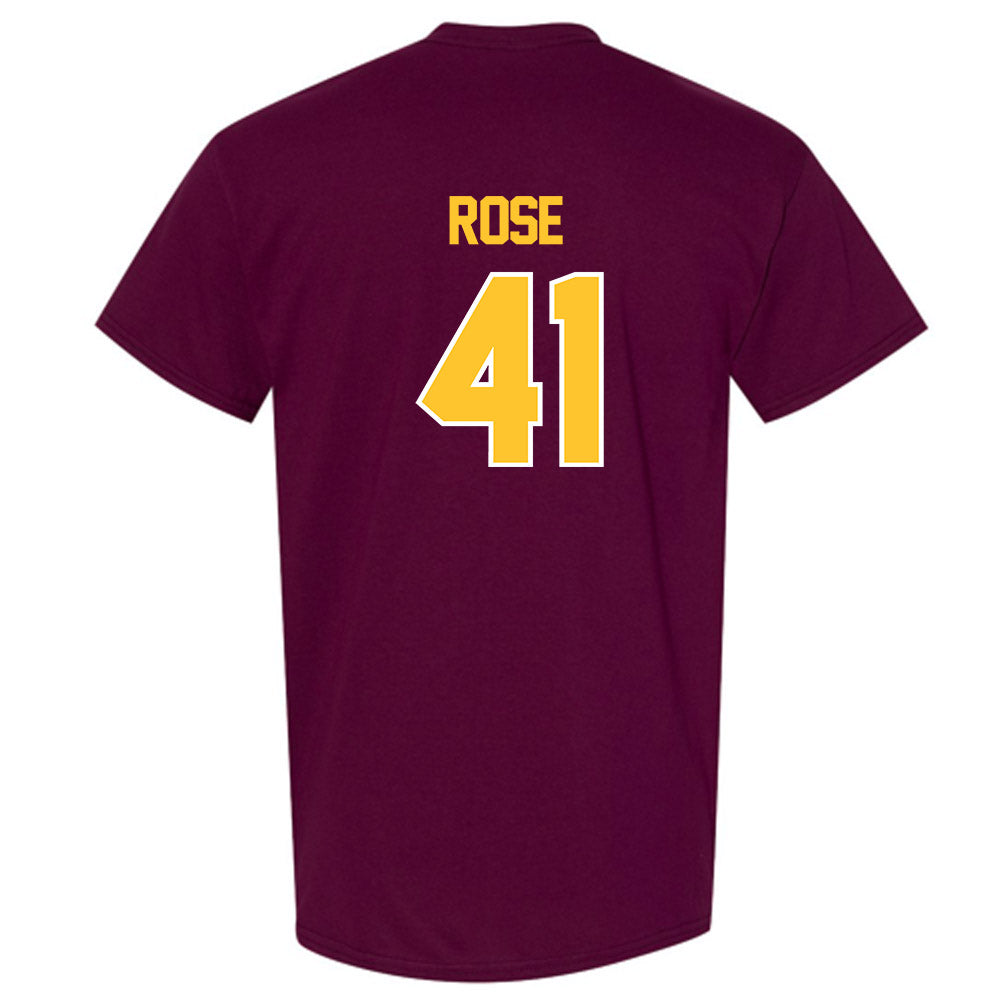 Central Michigan - NCAA Baseball : Tommy Rose - Classic Shersey T-Shirt-1
