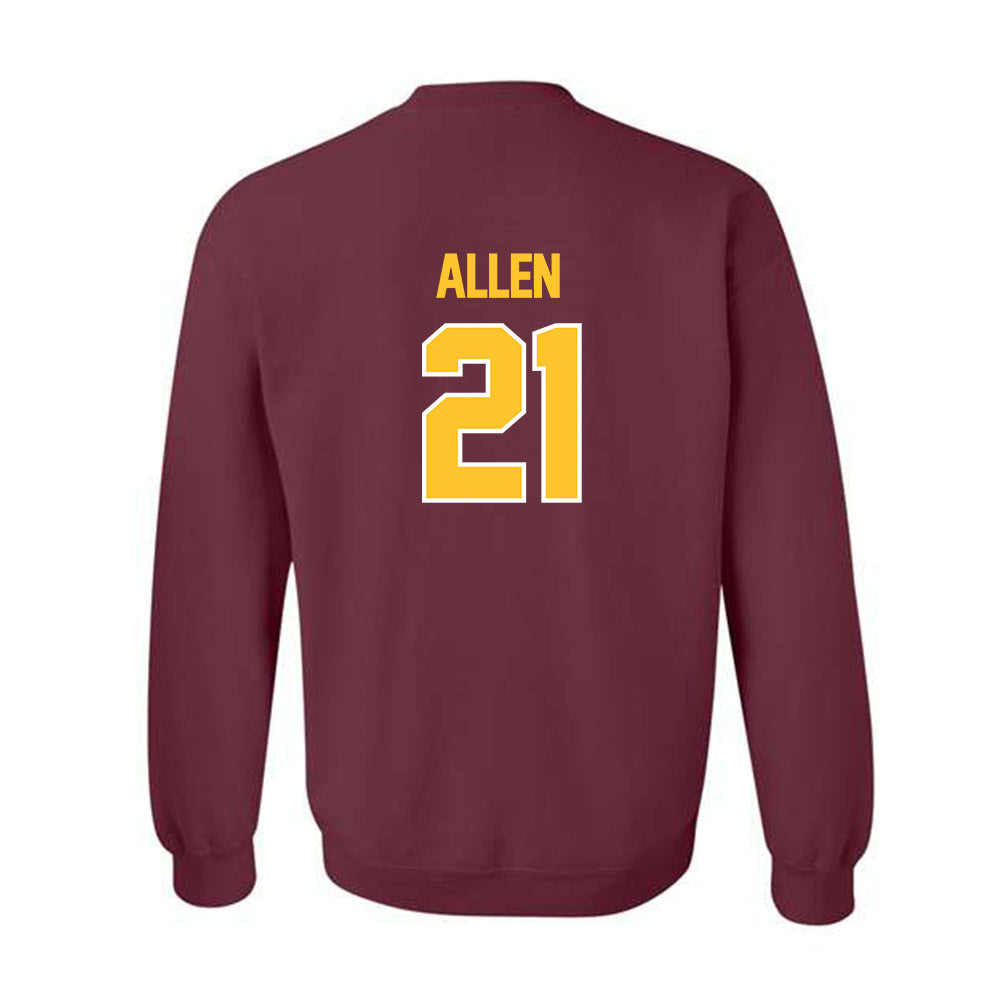 Central Michigan - NCAA Football : Jamari Allen - Classic Shersey Crewneck Sweatshirt-1