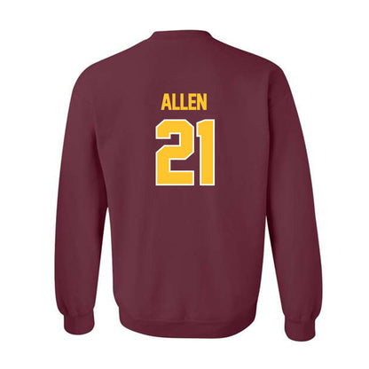Central Michigan - NCAA Football : Jamari Allen - Classic Shersey Crewneck Sweatshirt-1