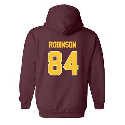 Central Michigan - NCAA Football : Dontae Robinson - Classic Shersey Hooded Sweatshirt-1