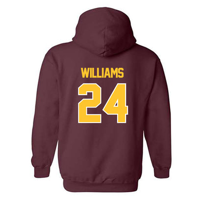 Central Michigan - NCAA Football : Tyremii Williams - Classic Shersey Hooded Sweatshirt-1