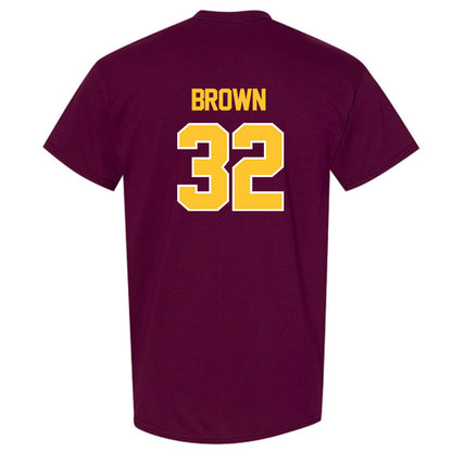 Central Michigan - NCAA Football : Donovan Brown - Classic Shersey T-Shirt-1