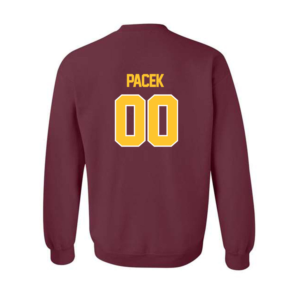 Central Michigan - NCAA Baseball : Zane Pacek - Classic Shersey Crewneck Sweatshirt-1