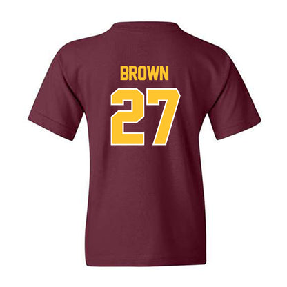 Central Michigan - NCAA Baseball : Jake Brown - Classic Shersey Youth T-Shirt