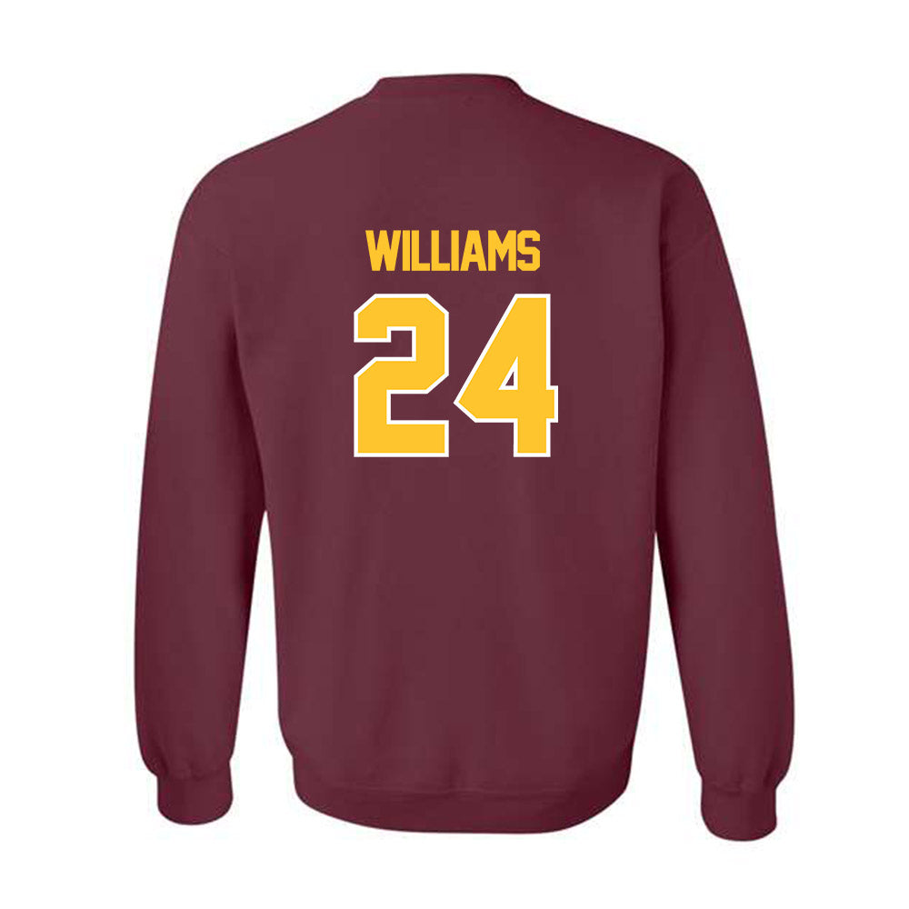 Central Michigan - NCAA Football : Tyremii Williams - Classic Shersey Crewneck Sweatshirt-1