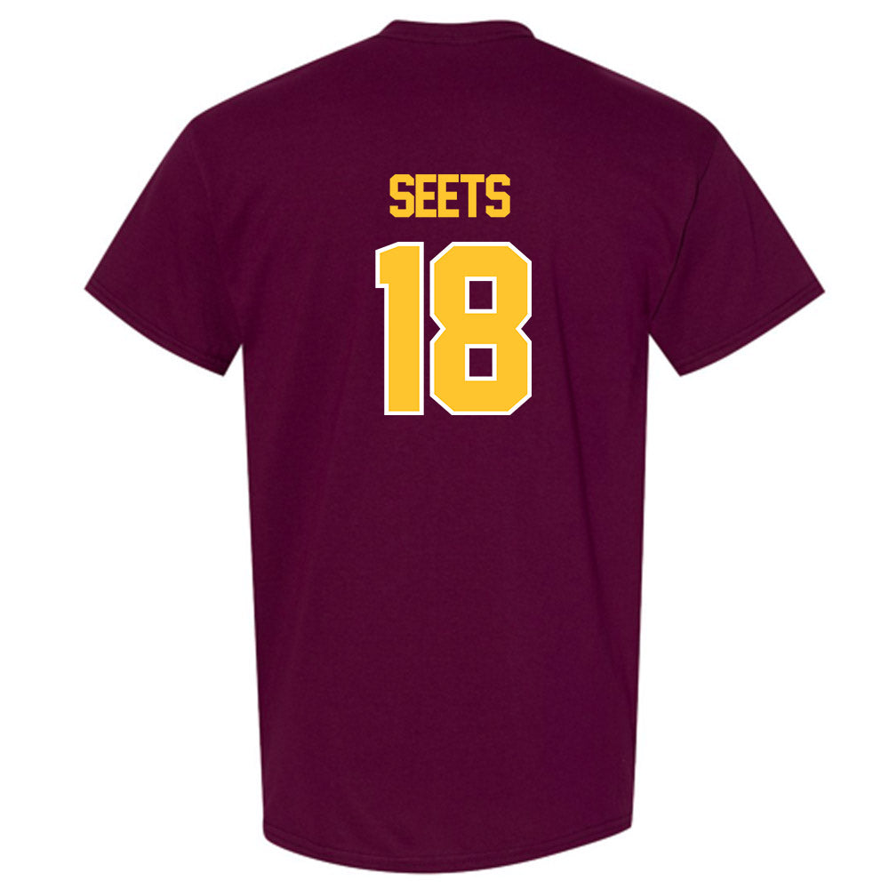 Central Michigan - NCAA Football : Geno Seets - Classic Shersey T-Shirt-1