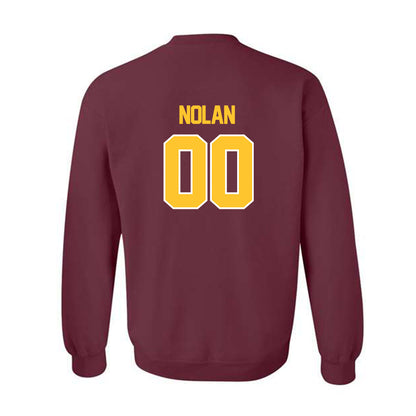 Central Michigan - NCAA Football : Jack Nolan - Classic Shersey Crewneck Sweatshirt-1