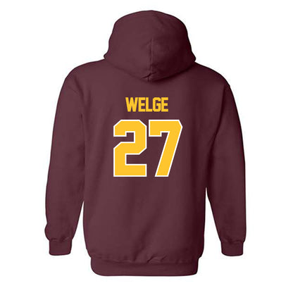 Central Michigan - NCAA Women's Soccer : Paislee Welge - Classic Shersey Hooded Sweatshirt-1