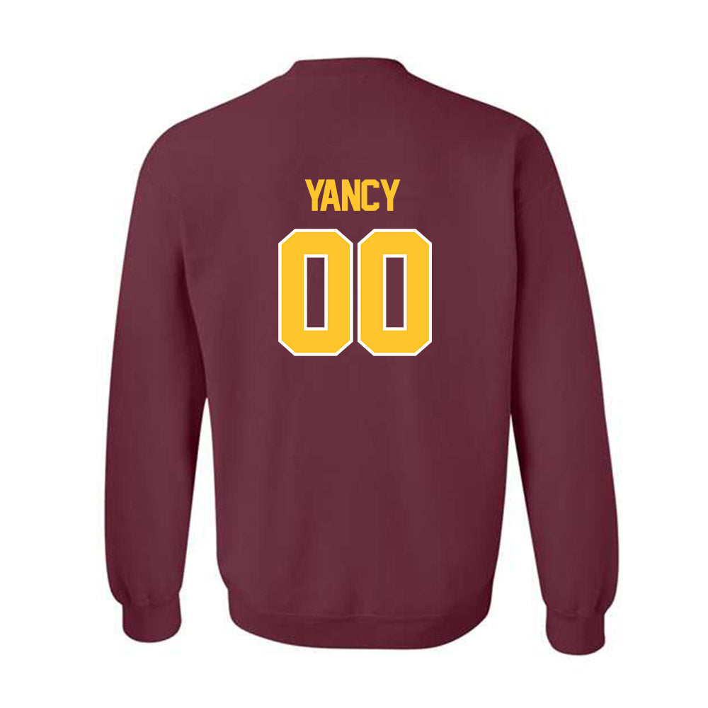 Central Michigan - NCAA Baseball : Jayden Yancy - Classic Shersey Crewneck Sweatshirt-1