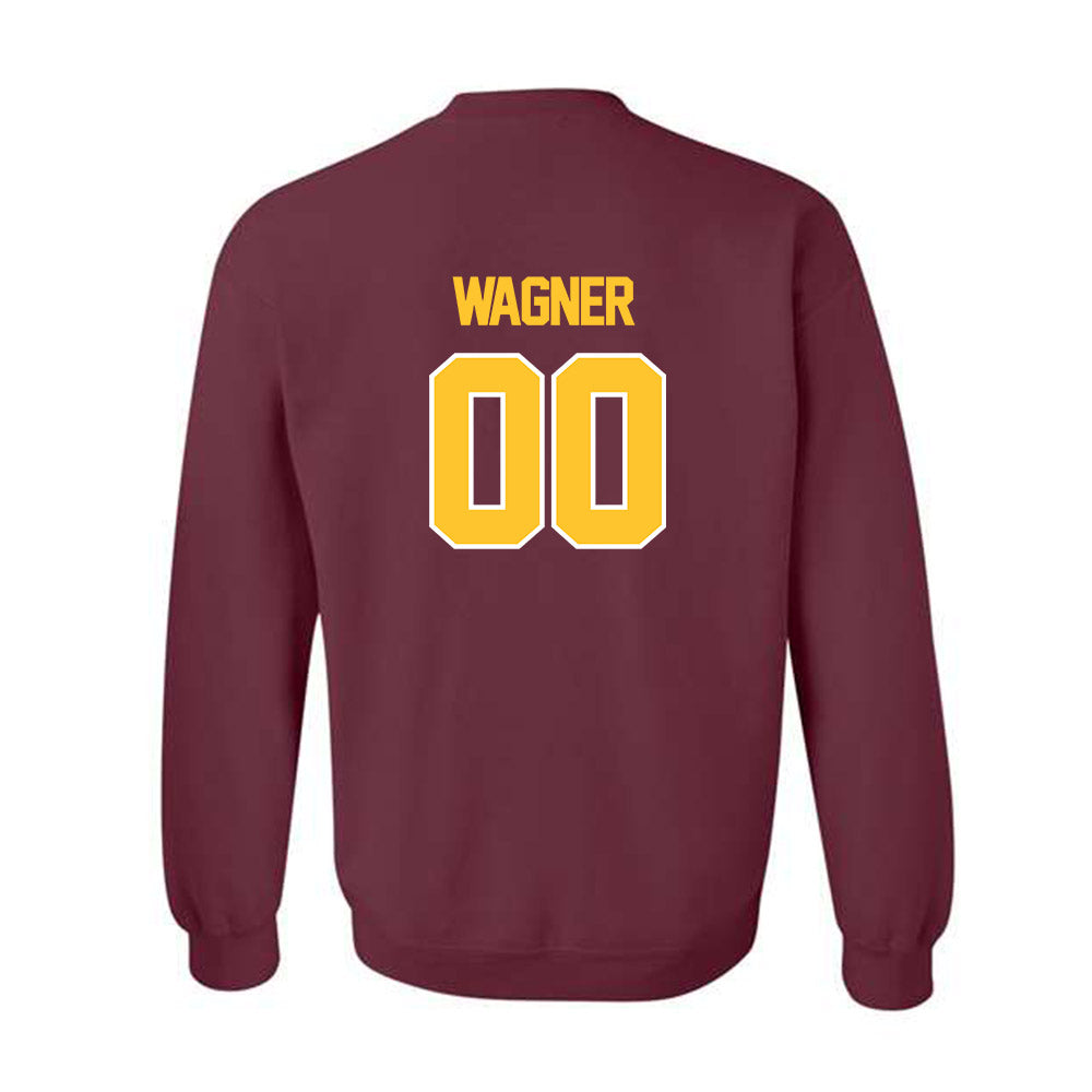 Central Michigan - NCAA Football : Zack Wagner - Classic Shersey Crewneck Sweatshirt-1