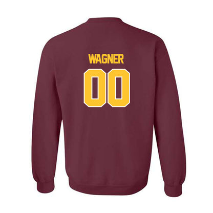 Central Michigan - NCAA Football : Zack Wagner - Classic Shersey Crewneck Sweatshirt-1