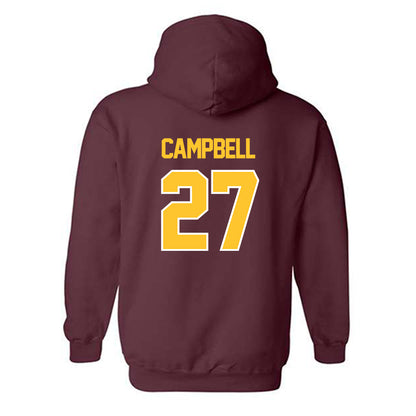 Central Michigan - NCAA Football : Tysen Campbell - Classic Shersey Hooded Sweatshirt-1