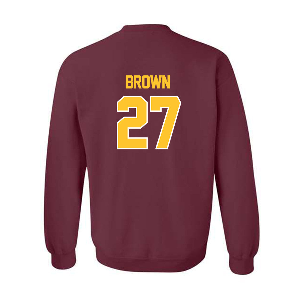 Central Michigan - NCAA Baseball : Jake Brown - Classic Shersey Crewneck Sweatshirt