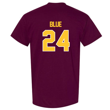 Central Michigan - NCAA Football : Vaughn Blue - Classic Shersey T-Shirt-1