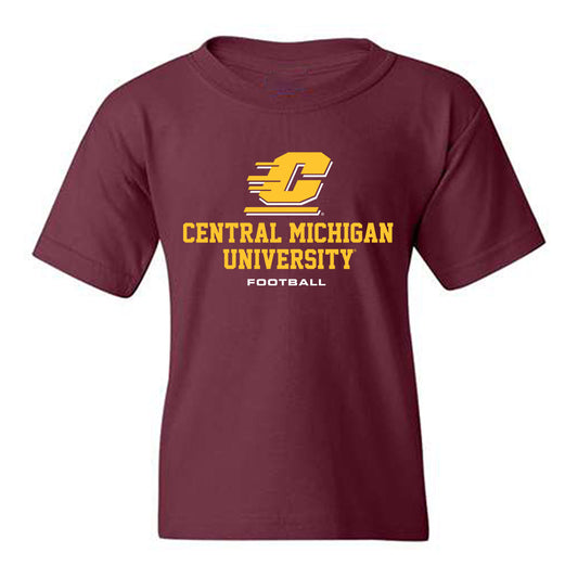 Central Michigan - NCAA Football : Jjajryn Douglas - Classic Shersey Youth T-Shirt-0