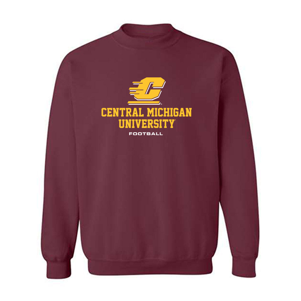 Central Michigan - NCAA Football : Tayte Vanderleest - Classic Shersey Crewneck Sweatshirt-0