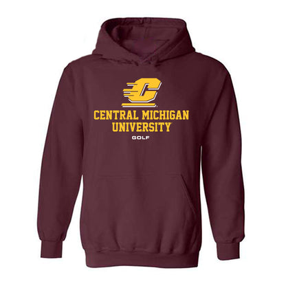 Central Michigan - NCAA Women's Golf : Rachel Niskanen - Classic Shersey Hooded Sweatshirt-0