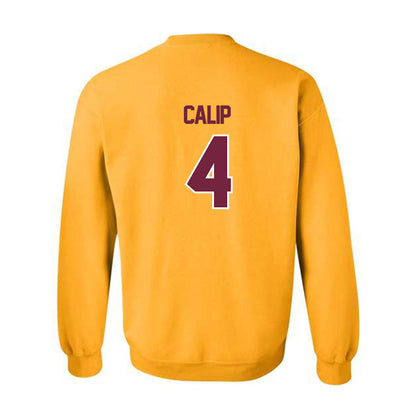 Central Michigan - NCAA Football : Jakivion Calip - Classic Shersey Crewneck Sweatshirt-1