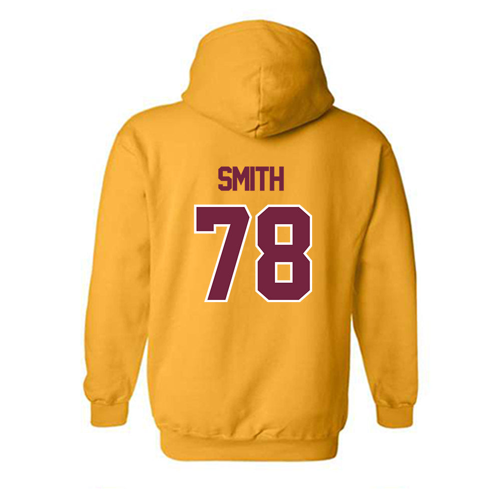 Central Michigan - NCAA Football : Talon Smith - Classic Shersey Hooded Sweatshirt-1