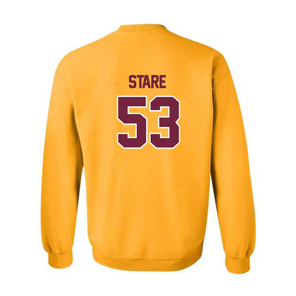 Central Michigan - NCAA Football : Collin Stare - Classic Shersey Crewneck Sweatshirt-1