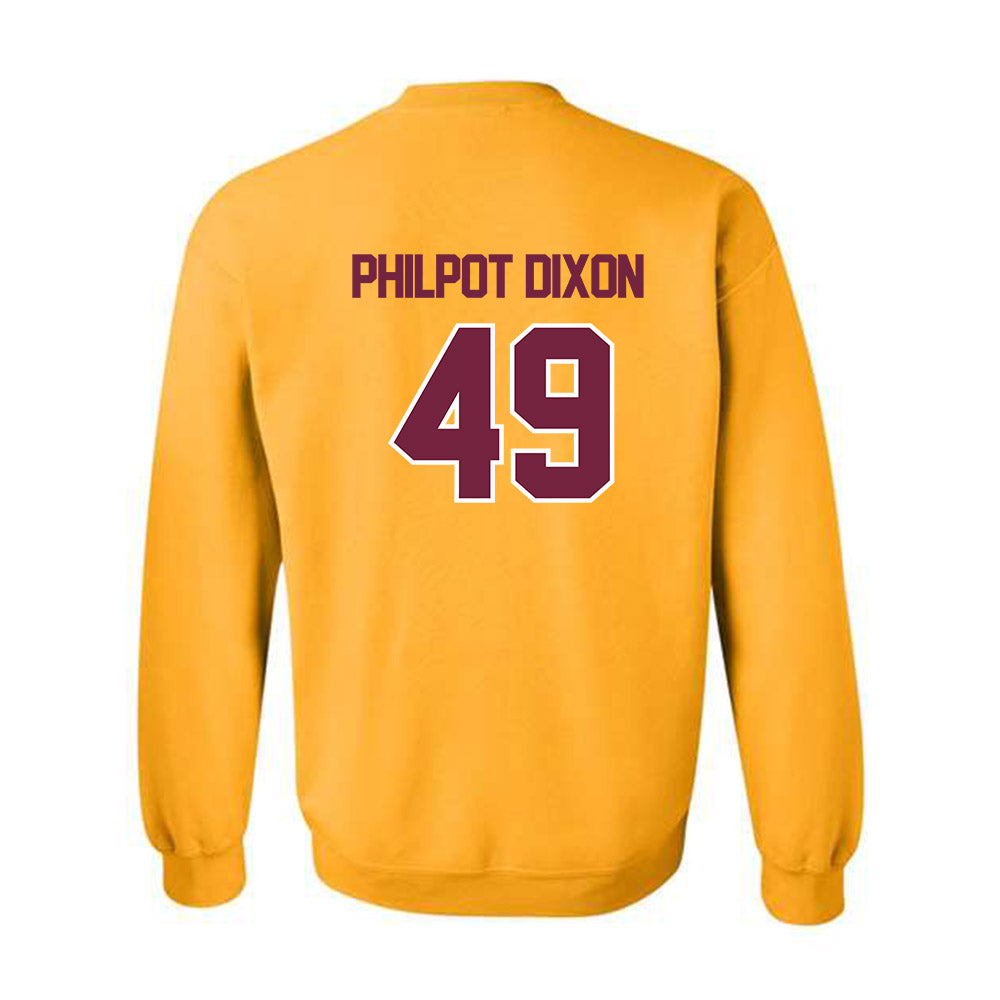 Central Michigan - NCAA Football : Jason Philpot Dixon - Classic Shersey Crewneck Sweatshirt-1