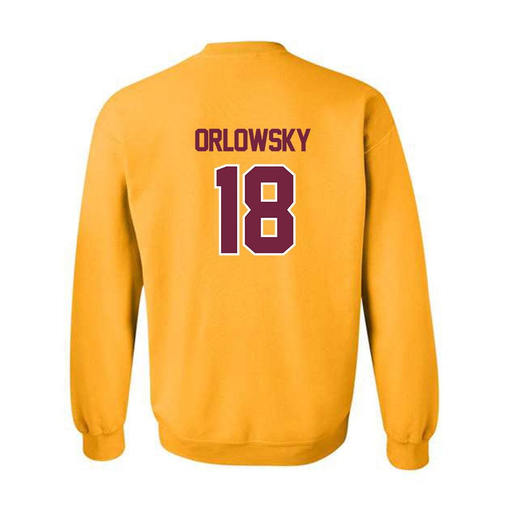 Central Michigan - NCAA Women's Soccer : Maya Orlowsky - Classic Shersey Crewneck Sweatshirt-1