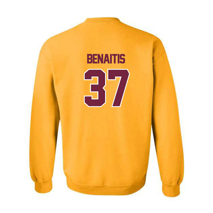 Central Michigan - NCAA Football : Colton Benaitis - Classic Shersey Crewneck Sweatshirt-1