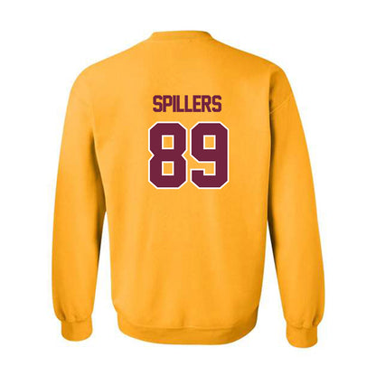 Central Michigan - NCAA Football : Gavin Spillers - Classic Shersey Crewneck Sweatshirt-1