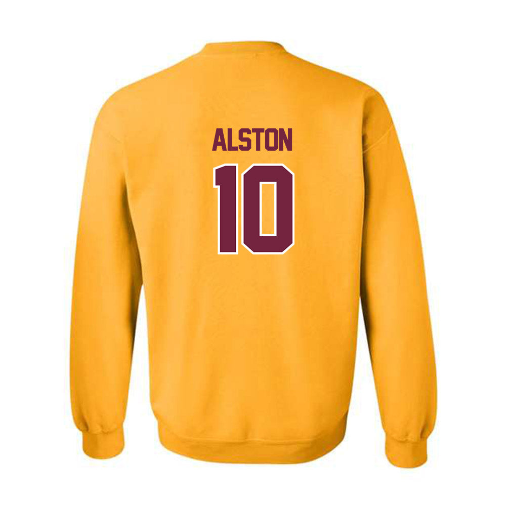 Central Michigan - NCAA Football : Jeremiah Alston - Classic Shersey Crewneck Sweatshirt-1