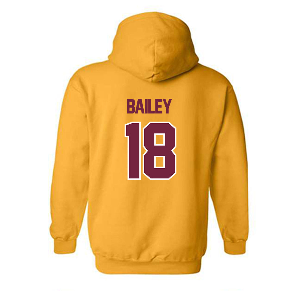 Central Michigan - NCAA Baseball : Hayden Bailey - Classic Shersey Hooded Sweatshirt-1