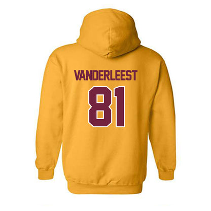 Central Michigan - NCAA Football : Tayte Vanderleest - Classic Shersey Hooded Sweatshirt-1