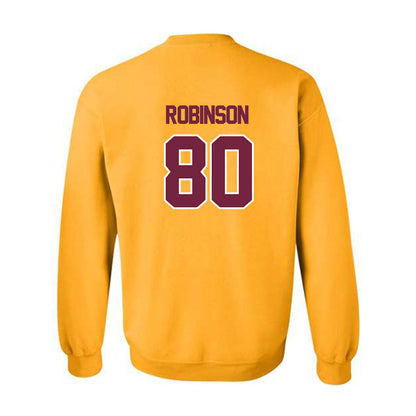 Central Michigan - NCAA Football : Avin Robinson - Classic Shersey Crewneck Sweatshirt-1