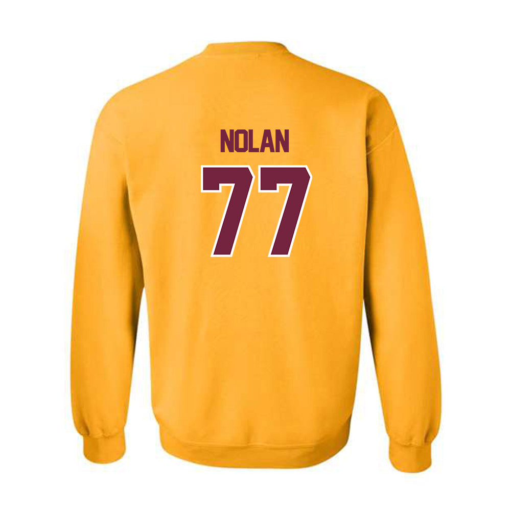 Central Michigan - NCAA Football : Jack Nolan - Classic Shersey Crewneck Sweatshirt-1