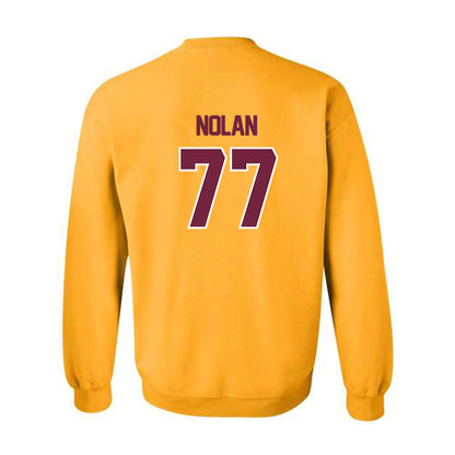 Central Michigan - NCAA Football : Jack Nolan - Classic Shersey Crewneck Sweatshirt-1