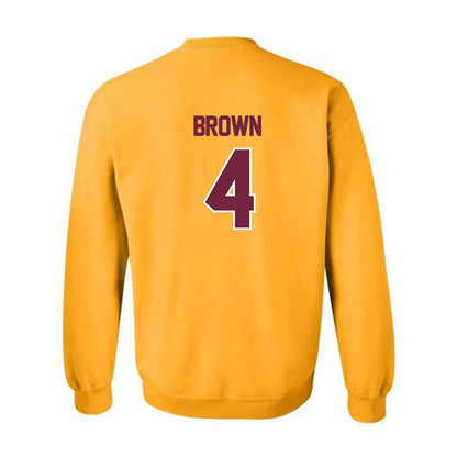 Central Michigan - NCAA Women's Basketball : Sarah Brown - Classic Shersey Crewneck Sweatshirt-1