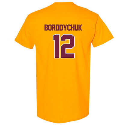 Central Michigan - NCAA Football : Logan Borodychuk - Classic Shersey T-Shirt-1