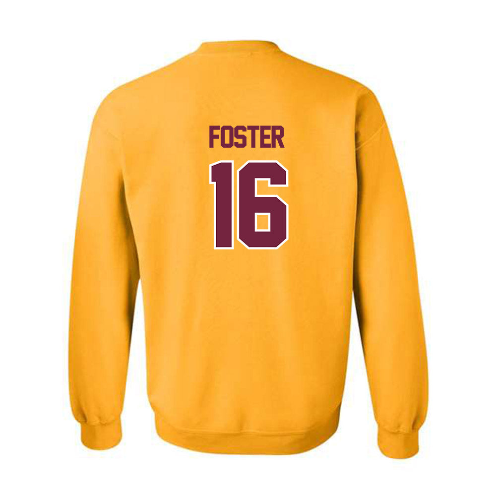 Central Michigan - NCAA Football : Shawn Foster - Classic Shersey Crewneck Sweatshirt-1