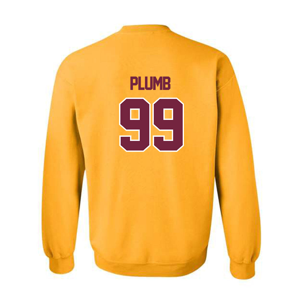 Central Michigan - NCAA Football : Matthew Plumb - Classic Shersey Crewneck Sweatshirt-1