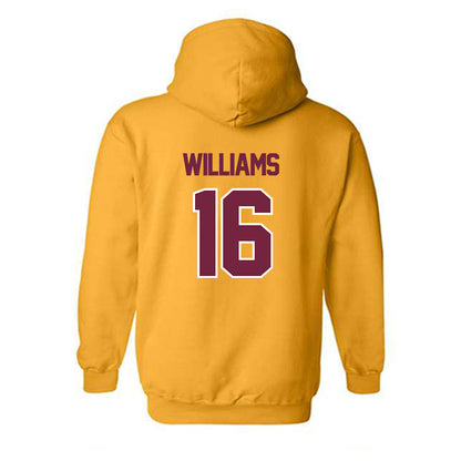 Central Michigan - NCAA Football : Nasir Williams - Classic Shersey Hooded Sweatshirt-1