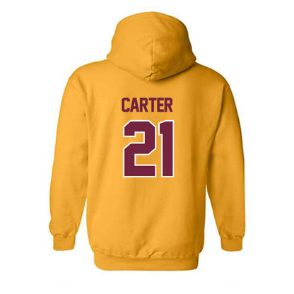 Central Michigan - NCAA Softball : Alexa Carter - Classic Shersey Hooded Sweatshirt-1