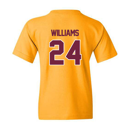 Central Michigan - NCAA Football : Tyremii Williams - Classic Shersey Youth T-Shirt-1