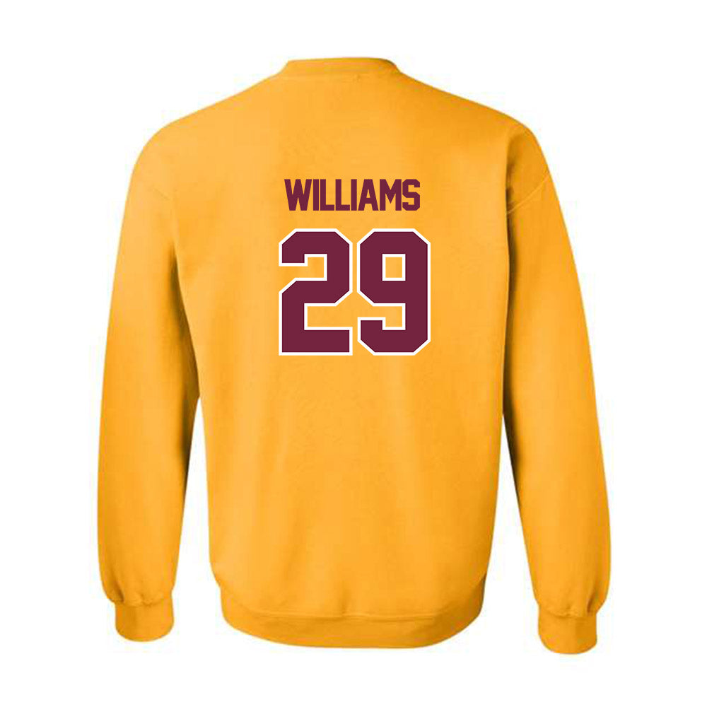 Central Michigan - NCAA Football : David Williams - Classic Shersey Crewneck Sweatshirt-1