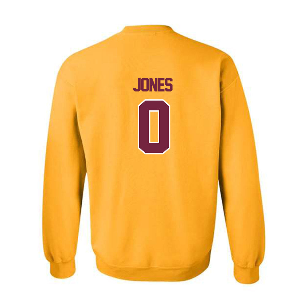 Central Michigan - NCAA Football : Kendall Jones - Classic Shersey Crewneck Sweatshirt-1