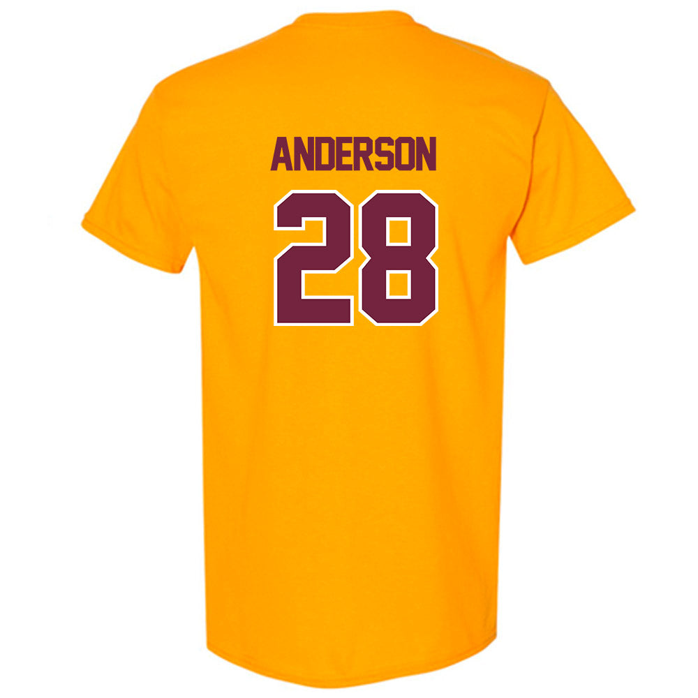 Central Michigan - NCAA Football : Nolan Anderson - Classic Shersey T-Shirt-1