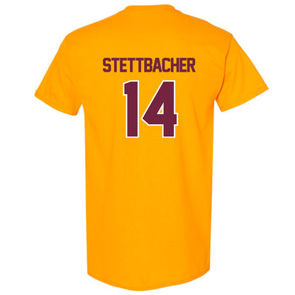 Central Michigan - NCAA Baseball : Drew Stettbacher - Classic Shersey T-Shirt-1