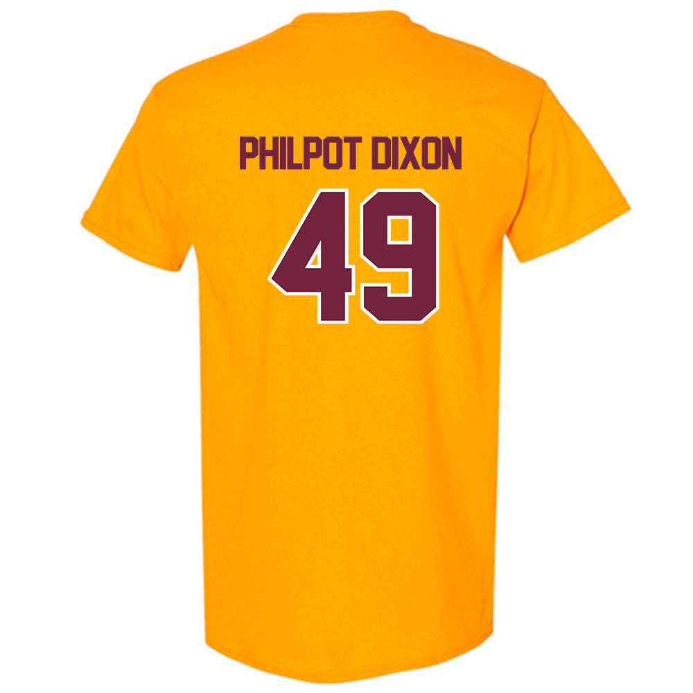 Central Michigan - NCAA Football : Jason Philpot Dixon - Classic Shersey T-Shirt-1