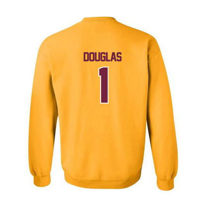 Central Michigan - NCAA Football : JJ Douglas - Classic Shersey Crewneck Sweatshirt-1