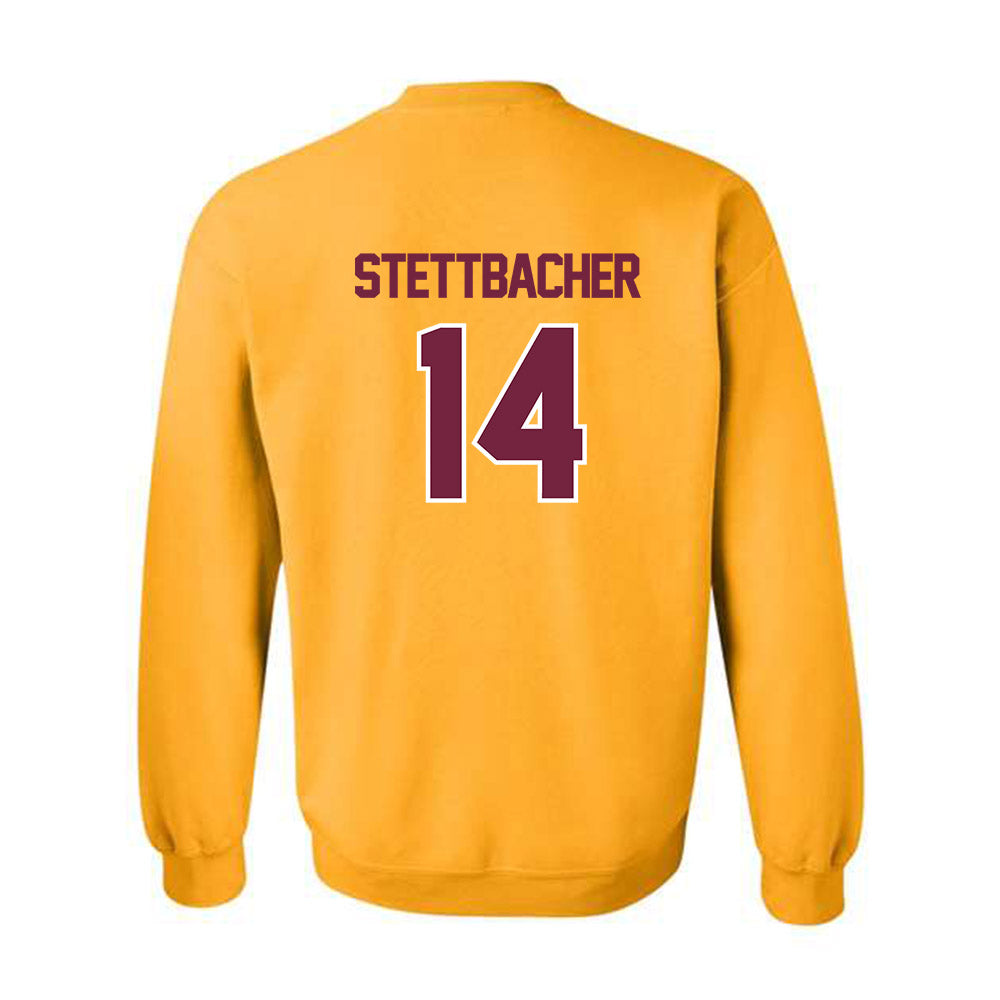Central Michigan - NCAA Baseball : Drew Stettbacher - Classic Shersey Crewneck Sweatshirt-1